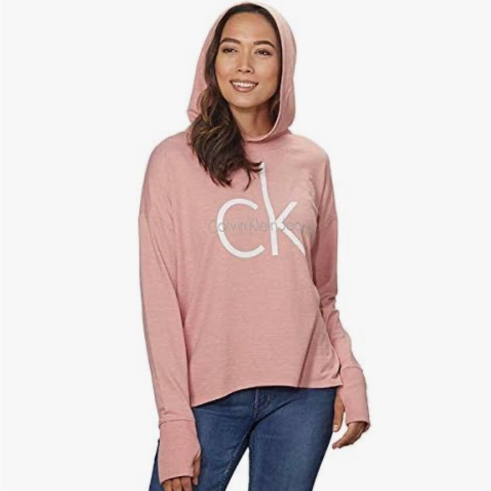 Calvin Klein Lightweight Relaxed Logo Hoodie